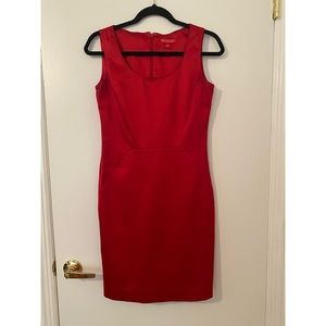 Red Satin Cocktail Dress ❤️